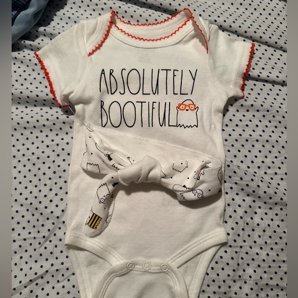 Rae Dunn Halloween onsie - Picture 1 of 4